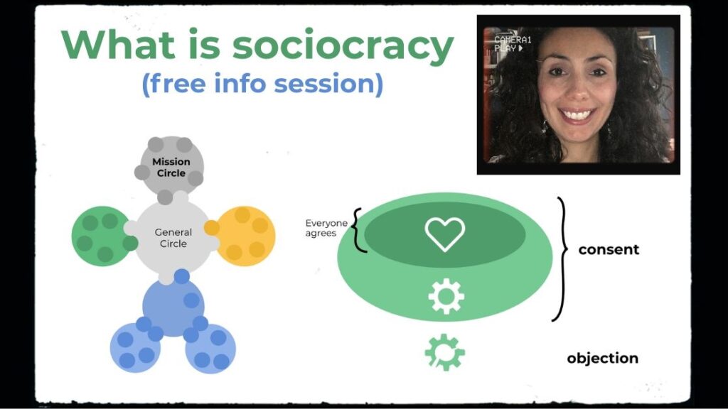 Free info session video - sociocracy resources - Sociocracy For All