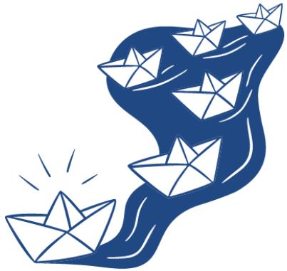 paper boats M - Celebrating 10 years - Sociocracy For All