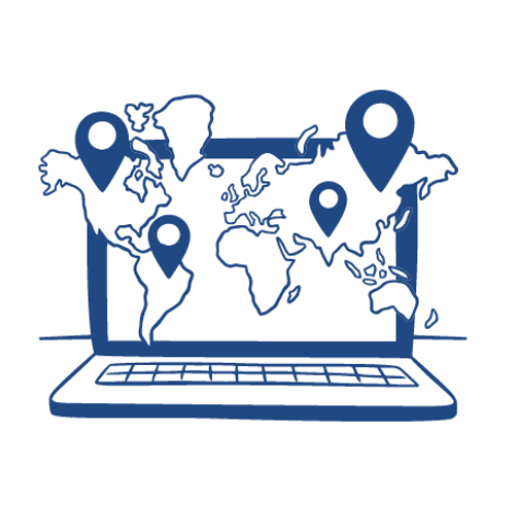 world map