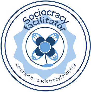 facilitator plaque sofa small - Academia de Sociocracia - Sociocracy For All
